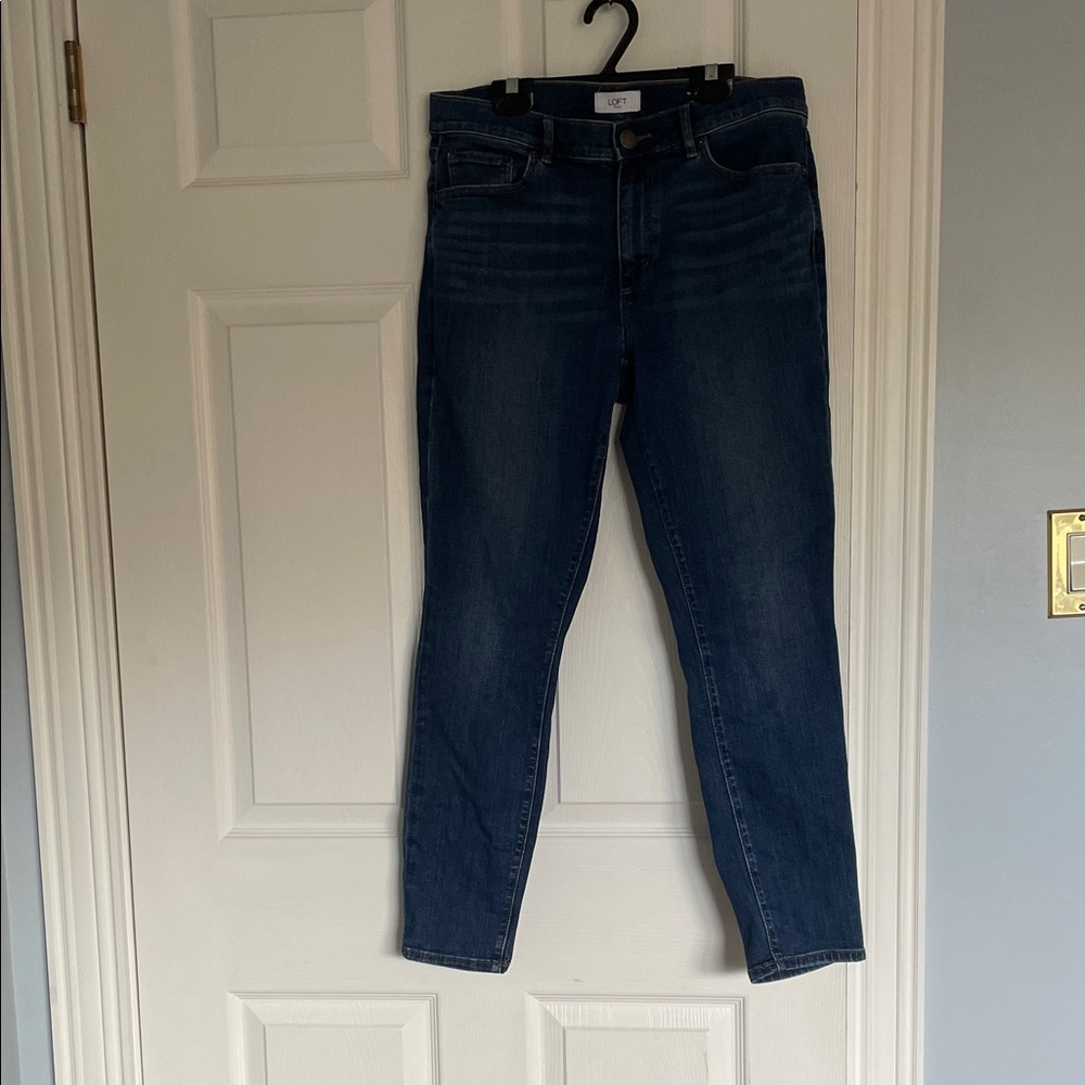 LOFT Dark Blue Women's Skinny Jeans